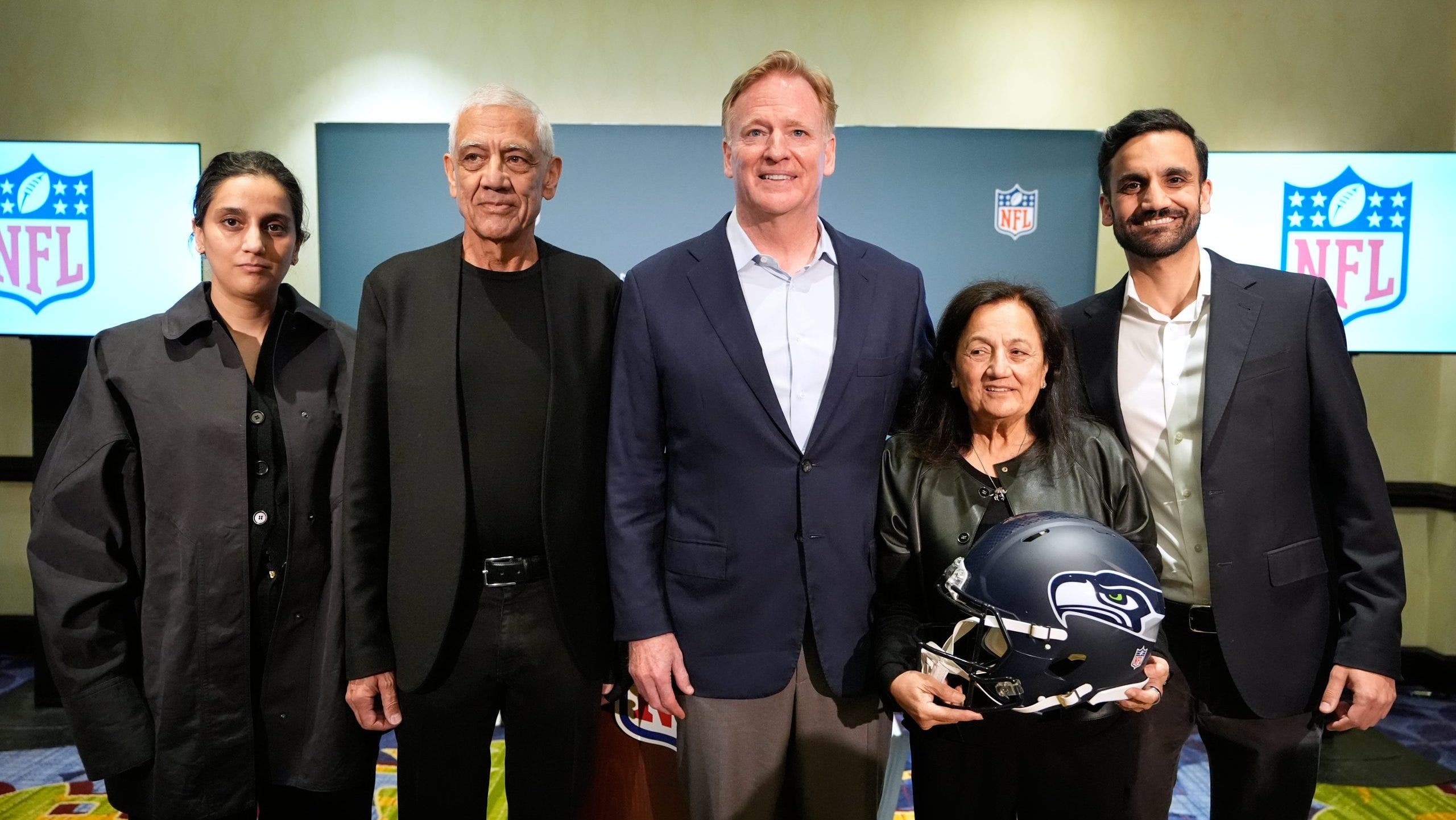 Seattle Seahawks sale to Vinod Khosla family officially closes