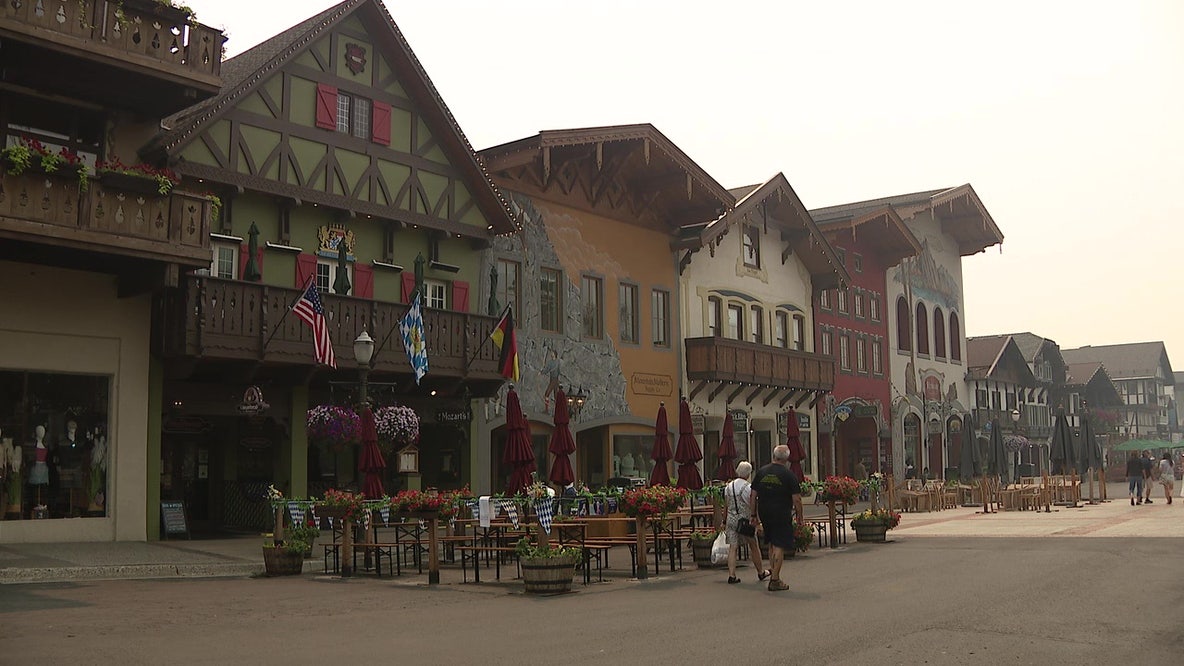 Wildfire smoke in Leavenworth, WA pushes air quality indicators off the charts