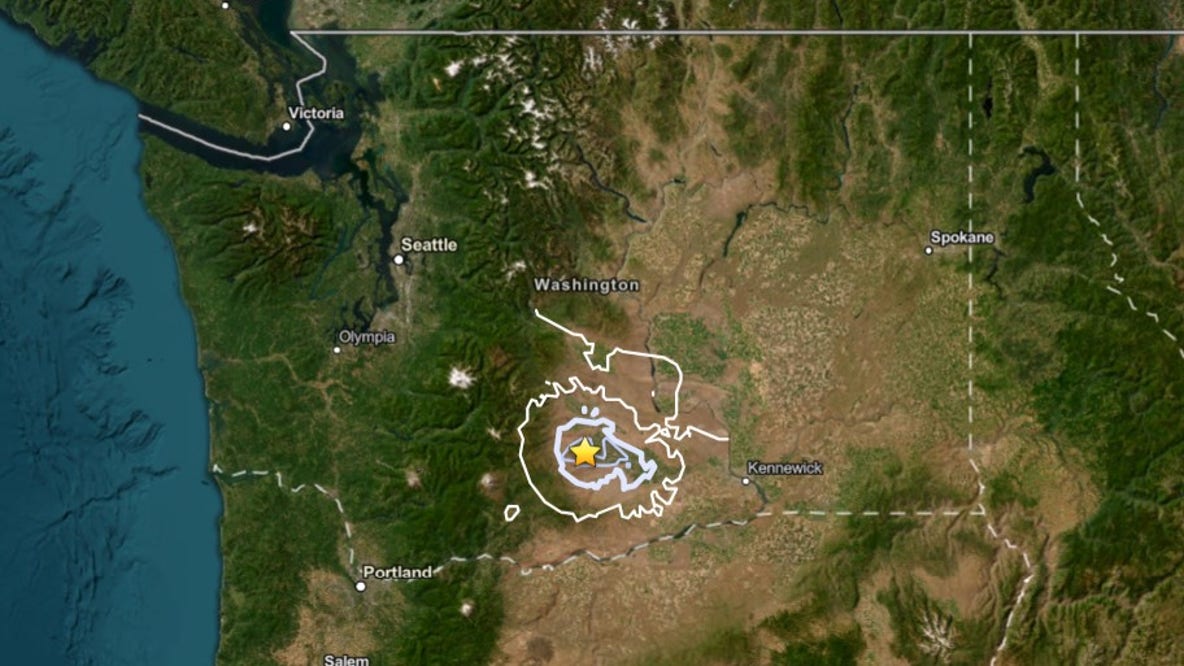 Recent earthquake: Magnitude 3.3 quake near Yakima, WA