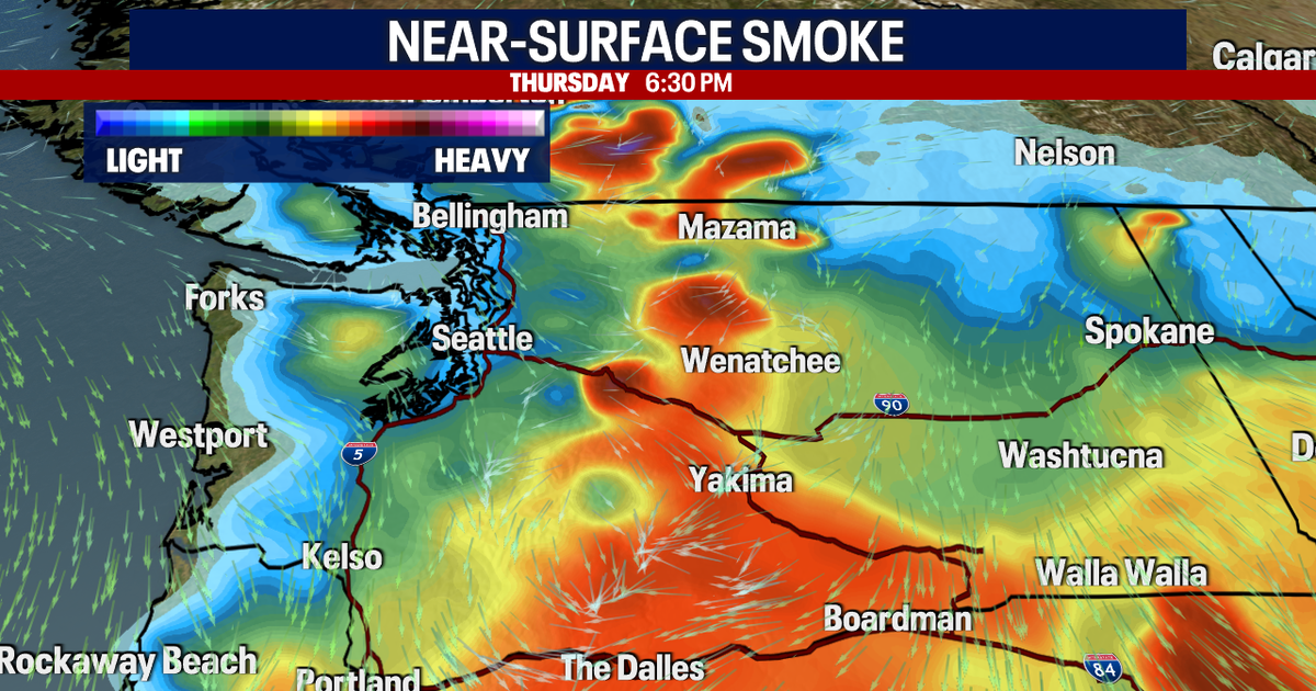 Seattle weather: Smoke prompts Air Quality Alert, threat of storms continues