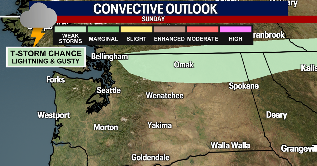 Seattle Weather: More morning storms possible on Sunday
