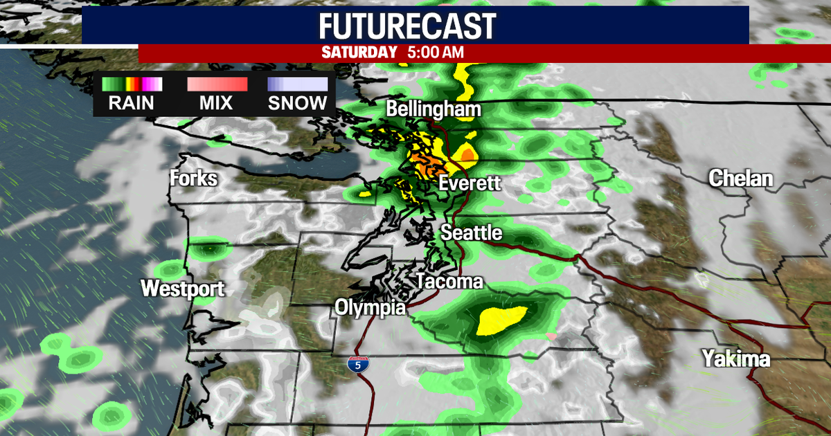 Seattle weather: Showers, storms return Saturday
