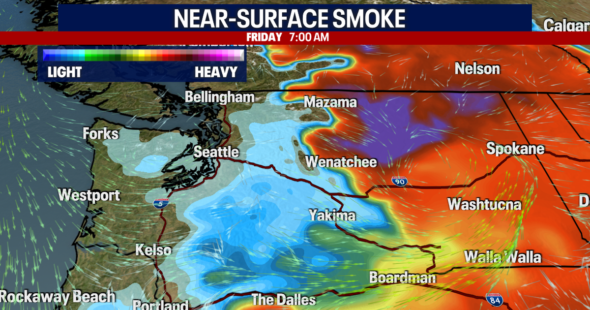 Seattle weather: Less wildfire haze on Friday