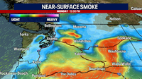 Seattle weather: Smoky skies return to start the work week