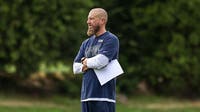 Seattle Seahawks offensive coordinator Brian Fleury is earning players' respect