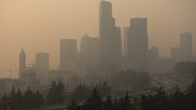 Here's when the wildfire smoke will clear in Seattle