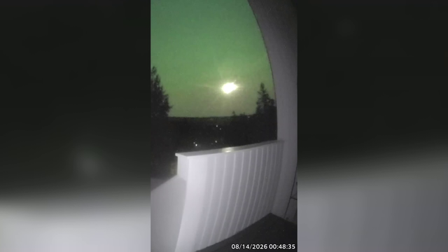 Did you see it? Bright fireball explodes over Washington sky