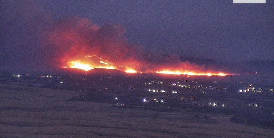 Colwash Fire in Yakima County, WA, grows over 20,000 acres overnight