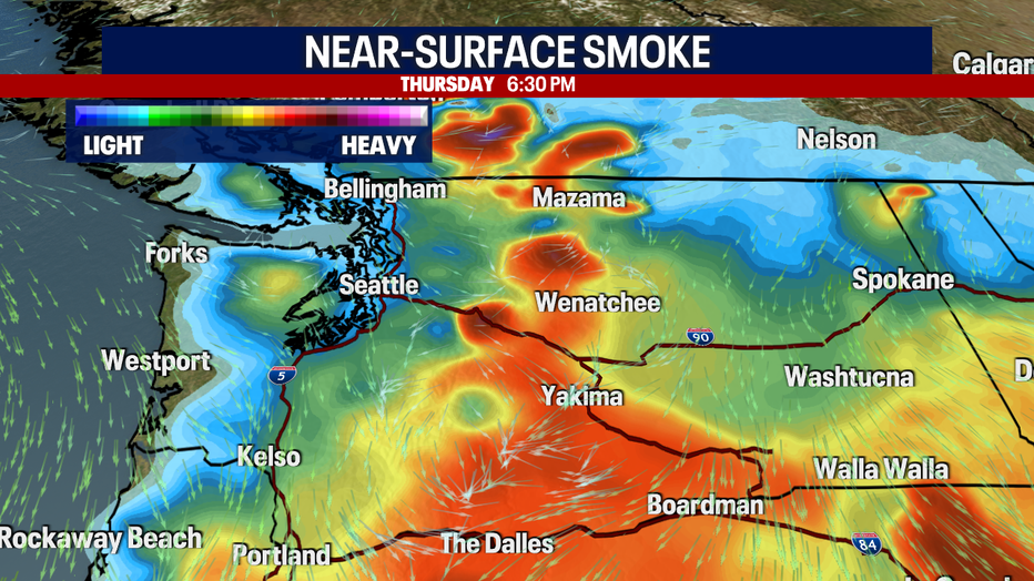 An Air Quality alert has been issued for Skagit and Whatcom County. It's effective through 9 AM Saturday, August 15th.