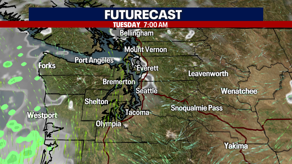 Mostly Sunny Tuesday