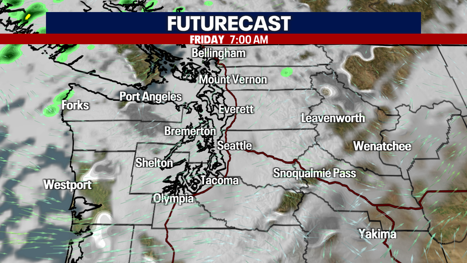 Cloudy Start Friday