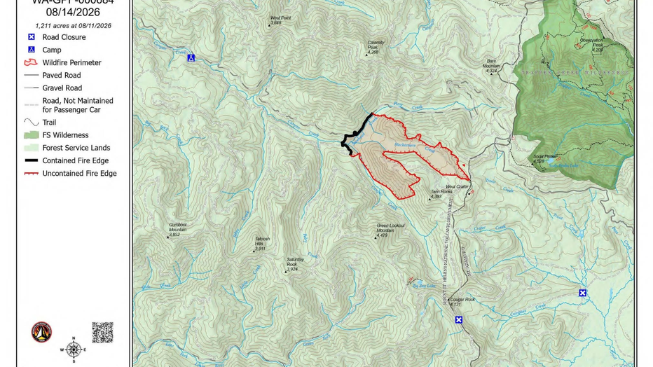 High Lava Fire Map
