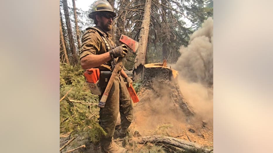 Sam Morrison Wildland Firefighter