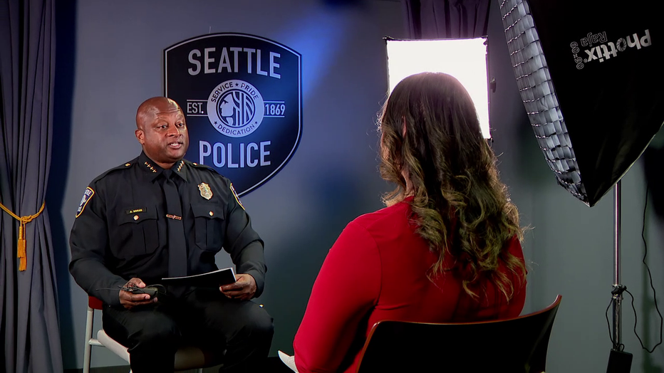 Seattle Police Interim Chief Andre Sayles