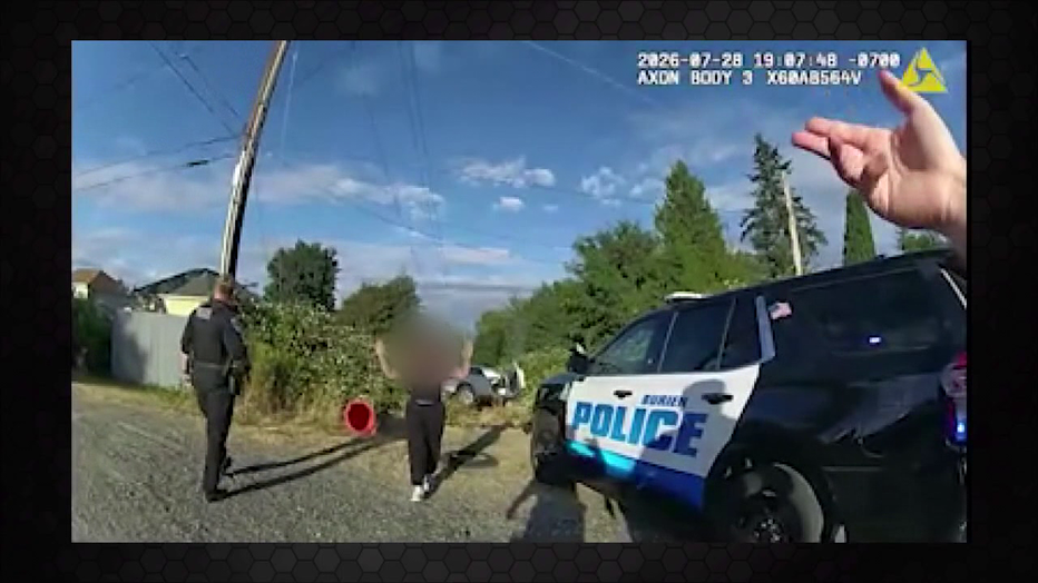 Woman Surrenders Tukwila Seatac Police Chase