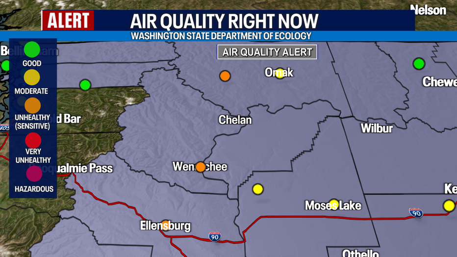 At unhealthy levels, medical experts say people should reduce exposures and limit time outside, avoiding strenuous activity and follow tips for cleaner indoor air. 