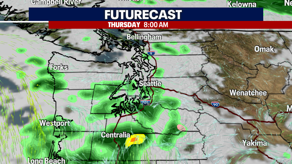 Seattle weather: Early September cooldown as showers continue