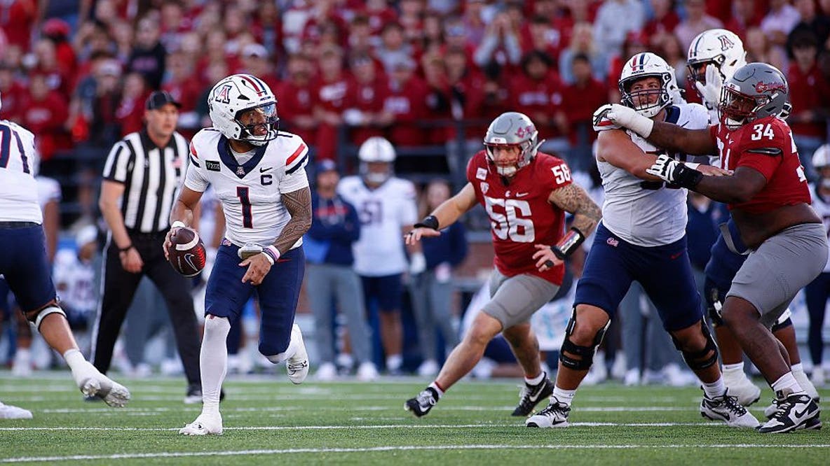 Washington State loses 34-24 to Arizona as Noah Fifita throws 4 TDs