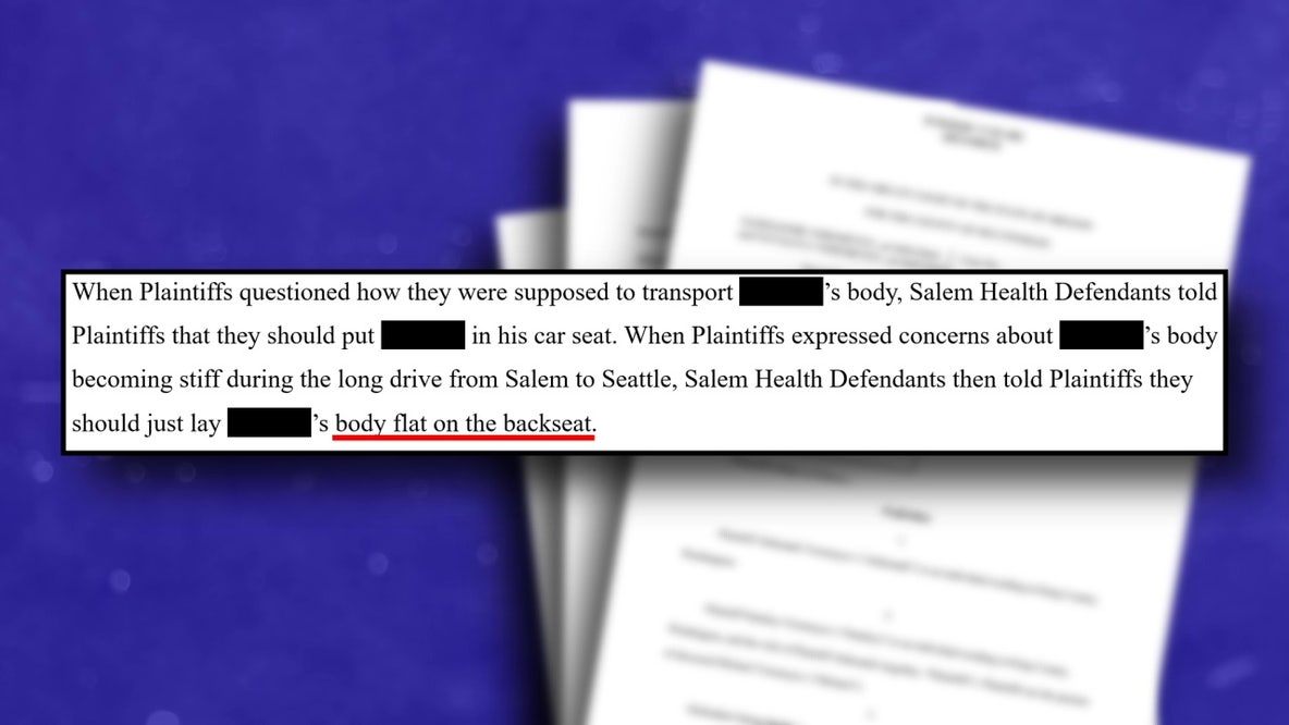 King County parents say OR hospital told them to drive dead baby home