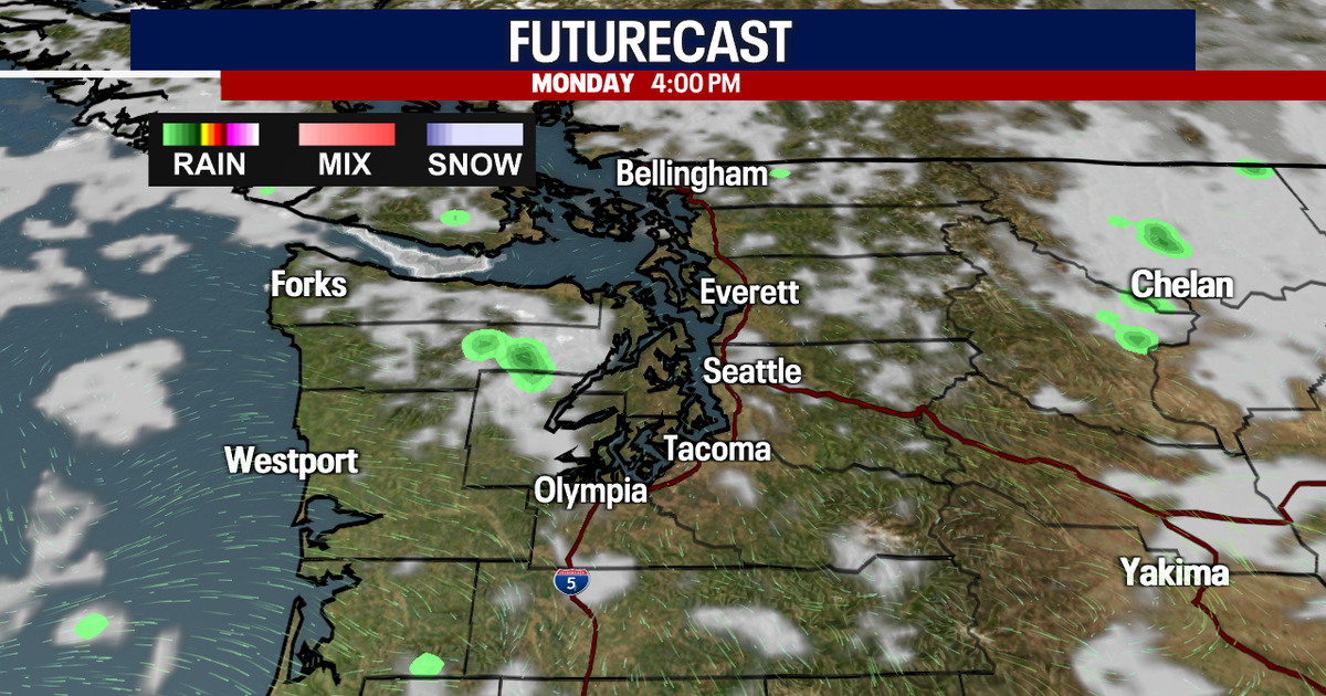 Seattle Weather: Stray Labor Day Showers