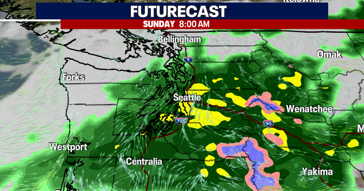 Seattle weather: Rain returns Saturday night into Sunday