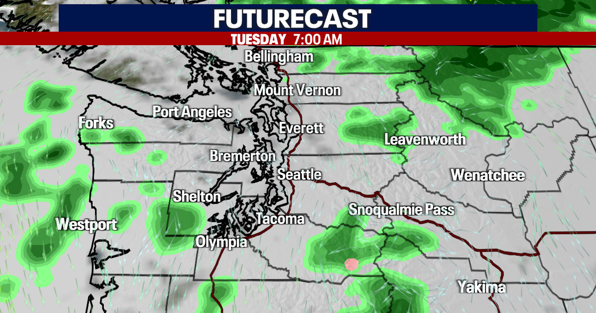 Seattle weather: Morning sprinkles to afternoon sunbreaks Tuesday