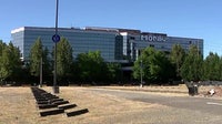 Demolition underway at abandoned Boeing office complex in Renton, WA