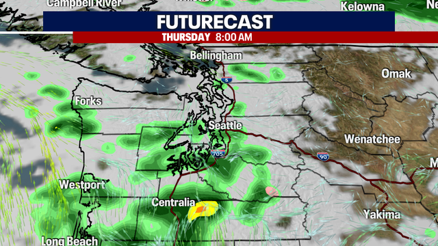 Seattle weather: Early September cooldown as showers continue