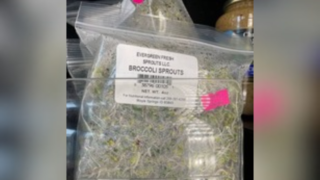 Salmonella outbreak linked to broccoli sprouts sickens 16 in Washington
