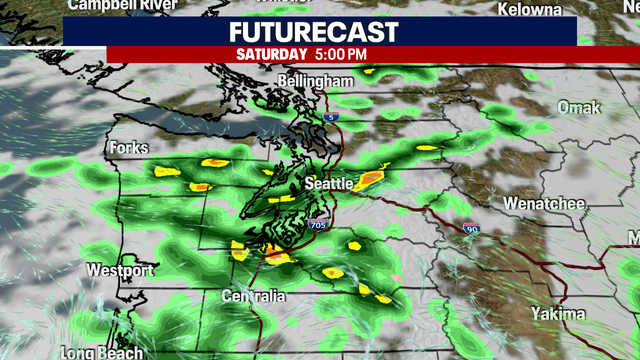 Seattle weather: Cooler, cloudier through Friday