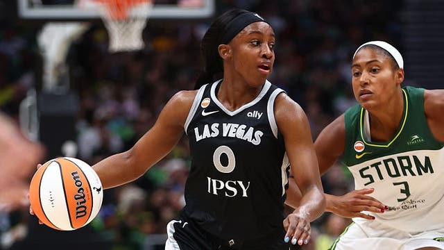 Jackie Young scores WNBA record 22 first quarter points as Seattle Storm lose 114-77 to Aces