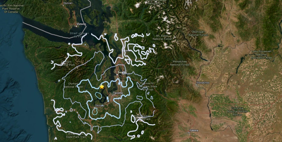 4.2 magnitude earthquake jolts WA. What are the chances of an aftershock?