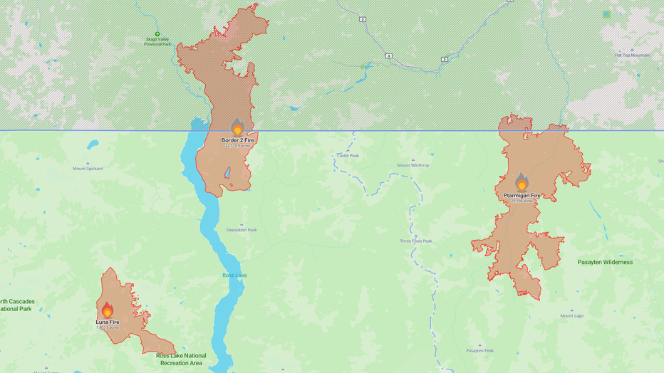 North Washington Fires September 8
