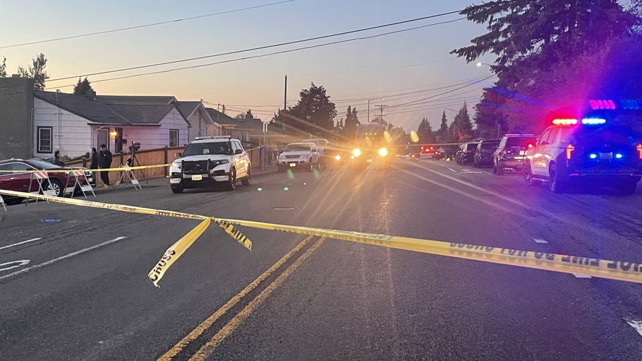 At 3:56 p.m., officers reported shots fired inside the residence.