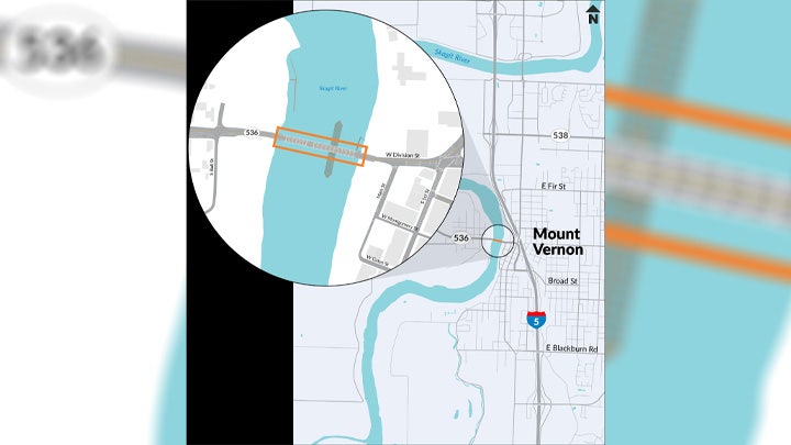 Skagit River Bridge to close for two weeks in Mount Vernon, WA