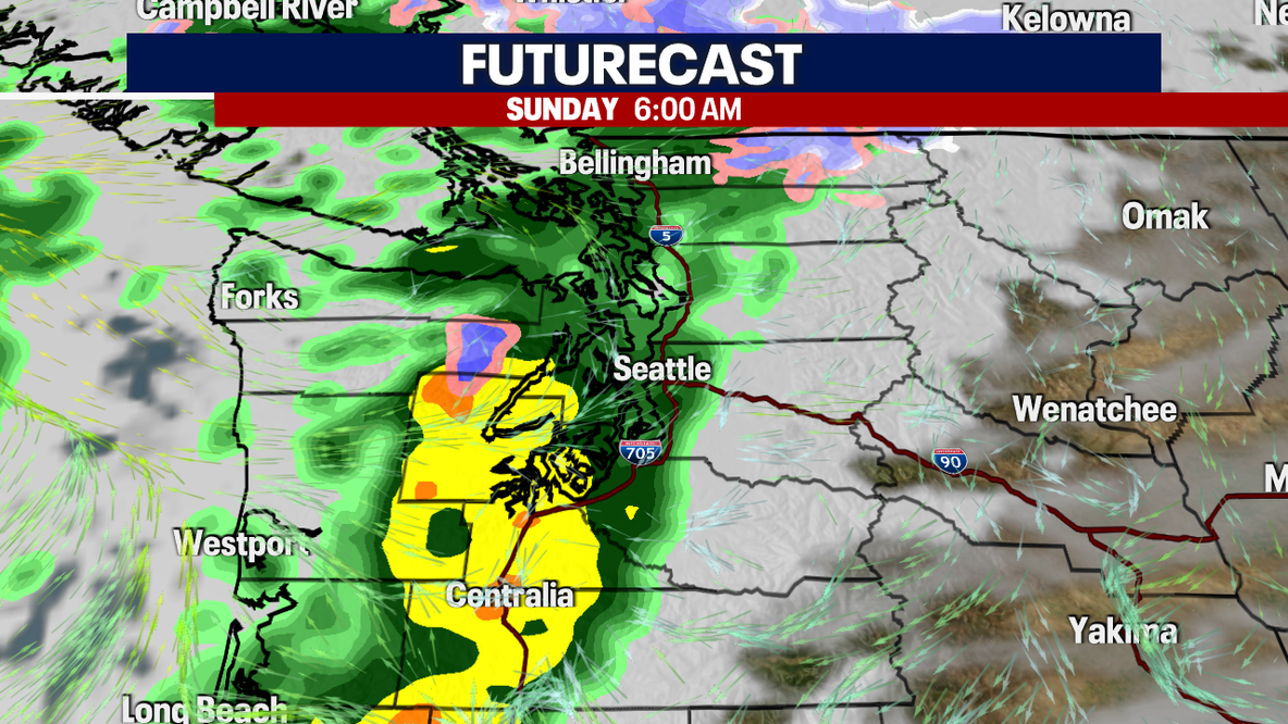 Seattle Weather: Much needed rain showers on the way