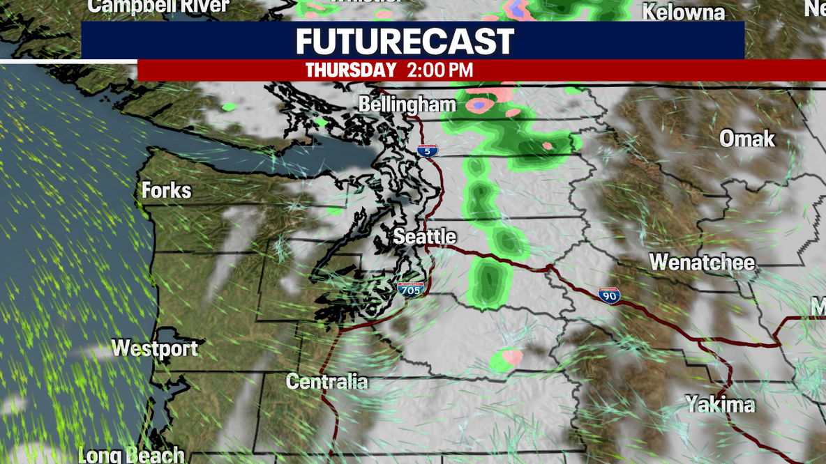Seattle weather: Mild Wednesday, cooler later this week