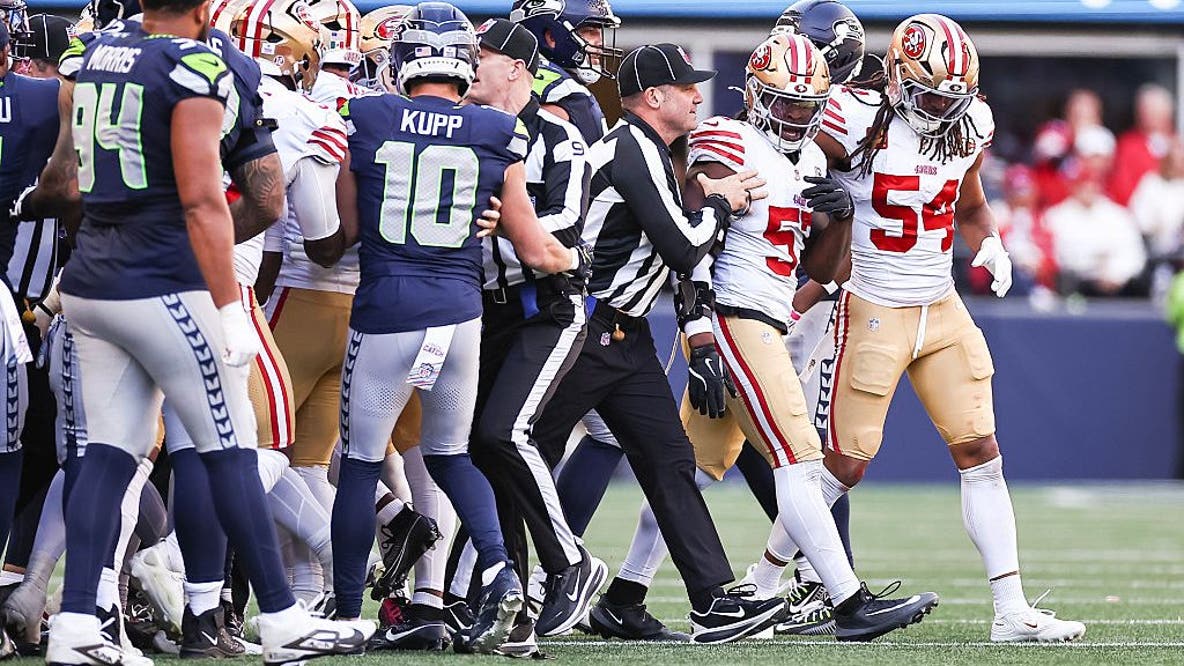 NFL suspends 49ers' Greenlaw after Seattle Seahawks headbutt