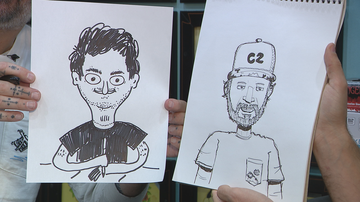 ‘Bob's Burgers’ artist in Seattle drawing tattoos