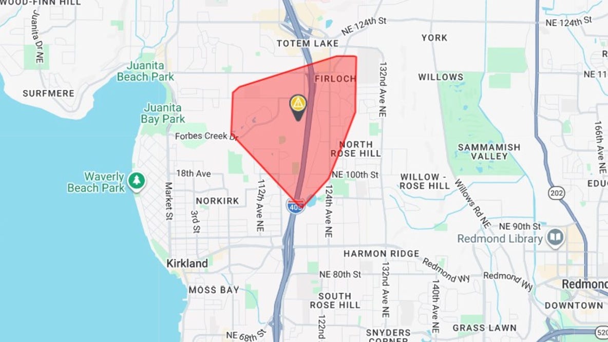 Kirkland, WA power outage: 2,300 customers lose electricity