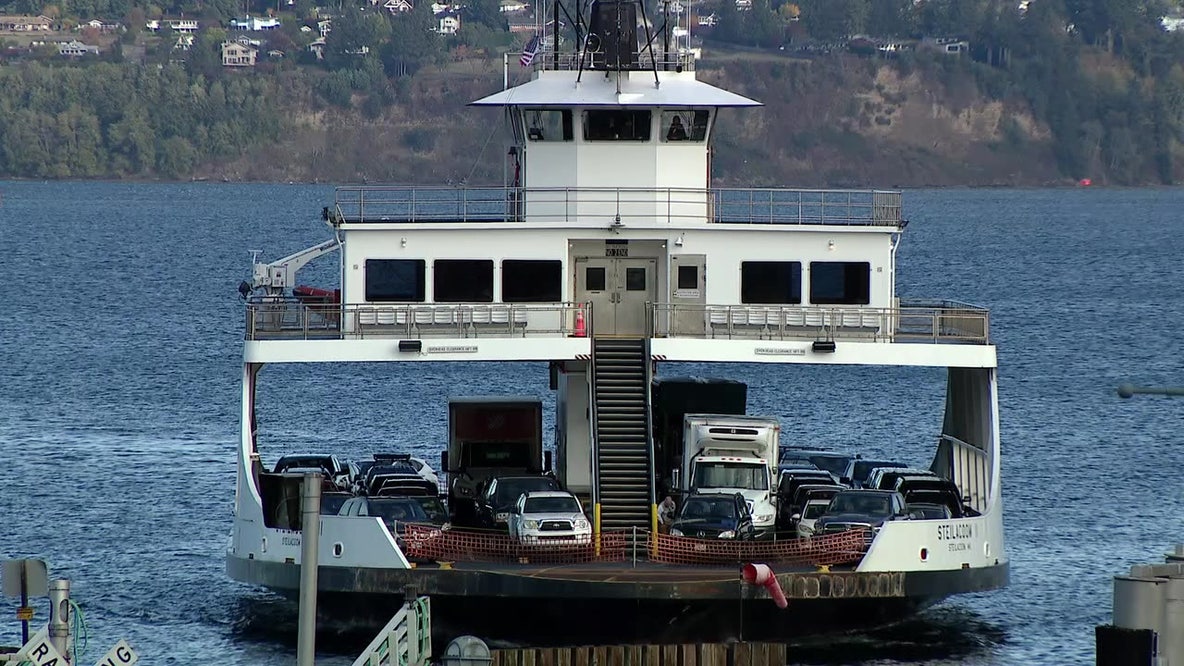 Pierce County ferry service restored to WA's Anderson Island after outage