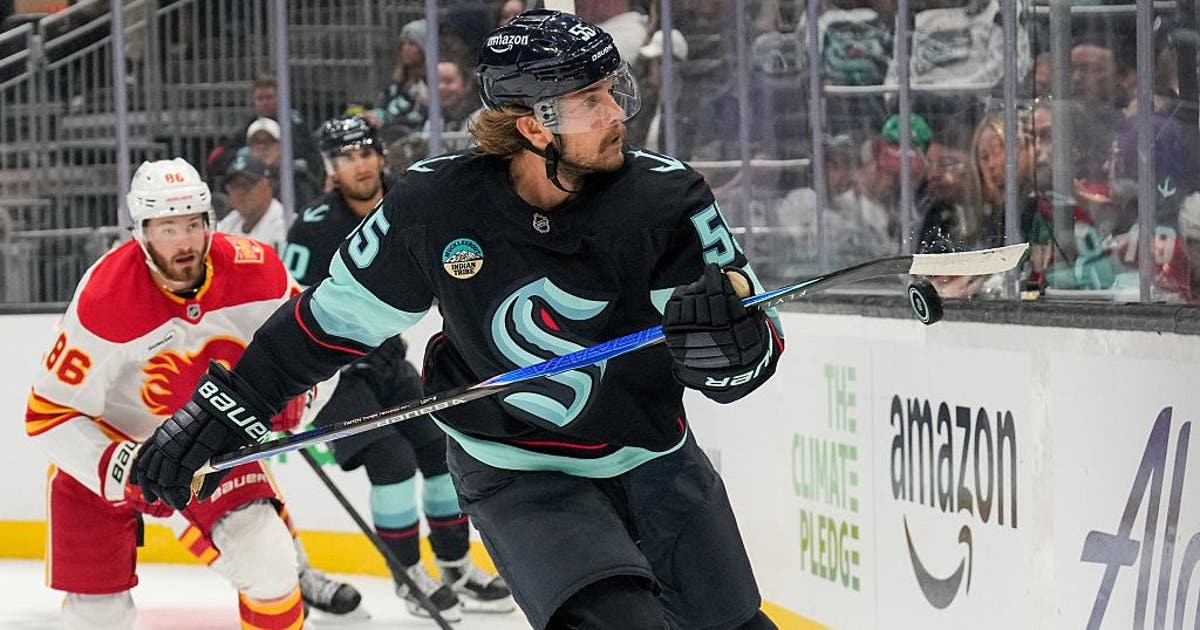 Seattle Kraken's Ryan Lindgren out 4-6 weeks with injury