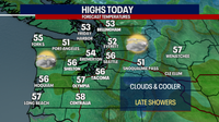 Seattle weather: Mostly cloudy Saturday, showers return late