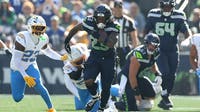 Emanuel Wilson scores 2 TDs as Seattle Seahawks beat Chargers 30-23