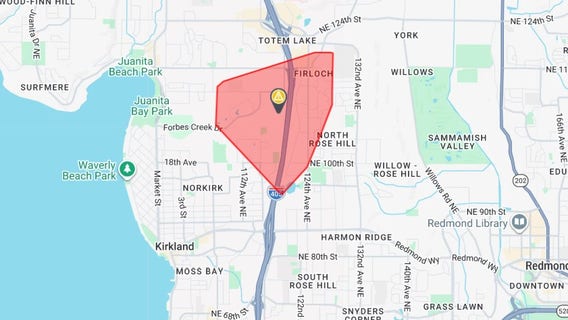 Kirkland, WA power outage: 2,300 customers lose electricity