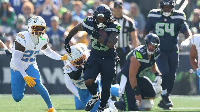 Seattle Seahawks survive penalty mess, beat Chargers 30-23
