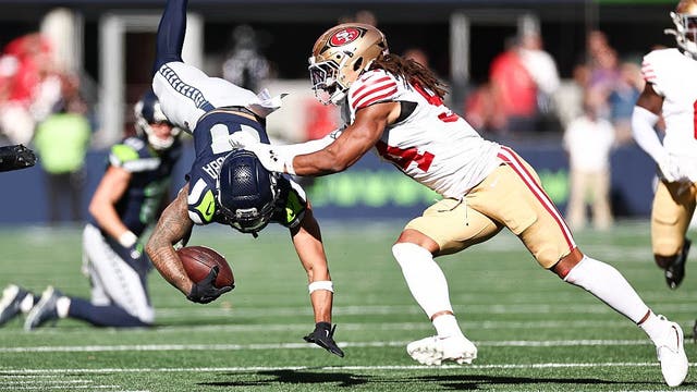Seattle Seahawks commit 4 turnovers in 32-29 loss to 49ers