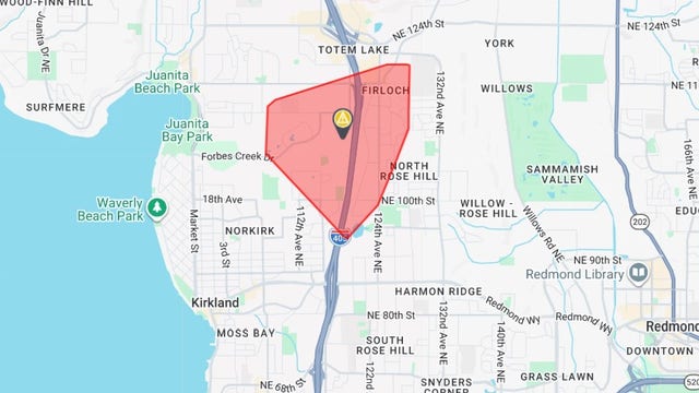Kirkland, WA power outage: 2,300 customers lose electricity