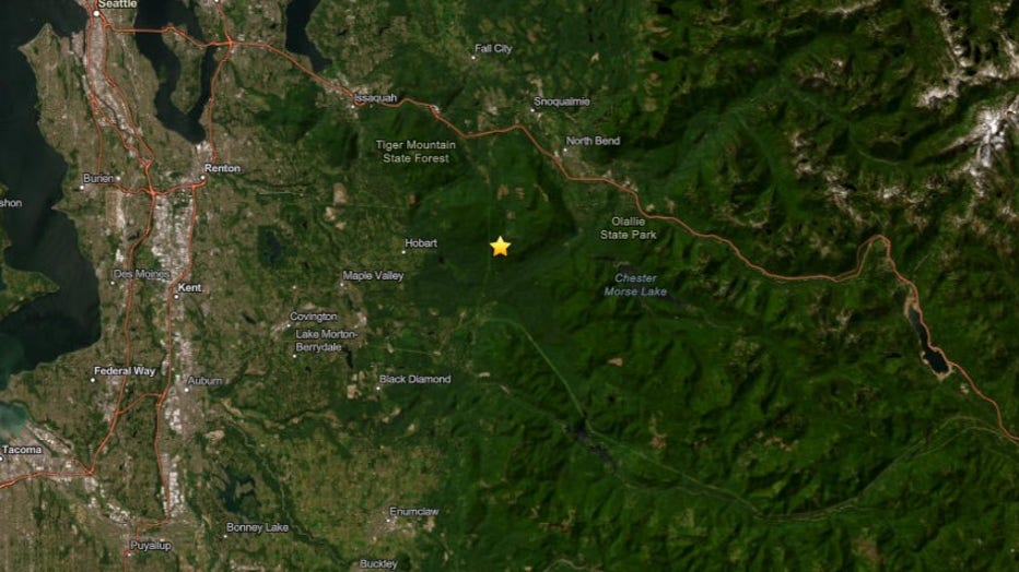 A minor magnitude 2.7 earthquake struck near Snoqualmie, Washington, on Wednesday evening, causing no reported damage. Thirty-seven people reported feeling the tremor to the U.S. Geological Survey shortly after it hit at 6:09 p.m. PT. The tremor preceded the annual International ShakeOut Day emergency preparedness drill scheduled for Thursday morning.
