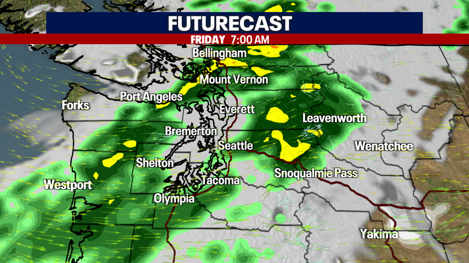 Showers Friday